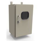 Gabinete metálico para 1 medidor 600x390x240 mm