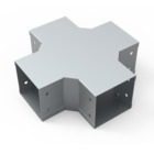 Cruz horizontal para ducto cuadrado de 3x3″