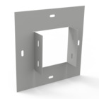 Flanger para ducto cuadrado de 4x4″