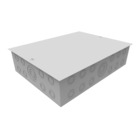 Caja de paso metálica 12x16" de sobreponer