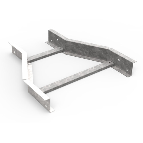 Reducción central de 500 a 300 mm